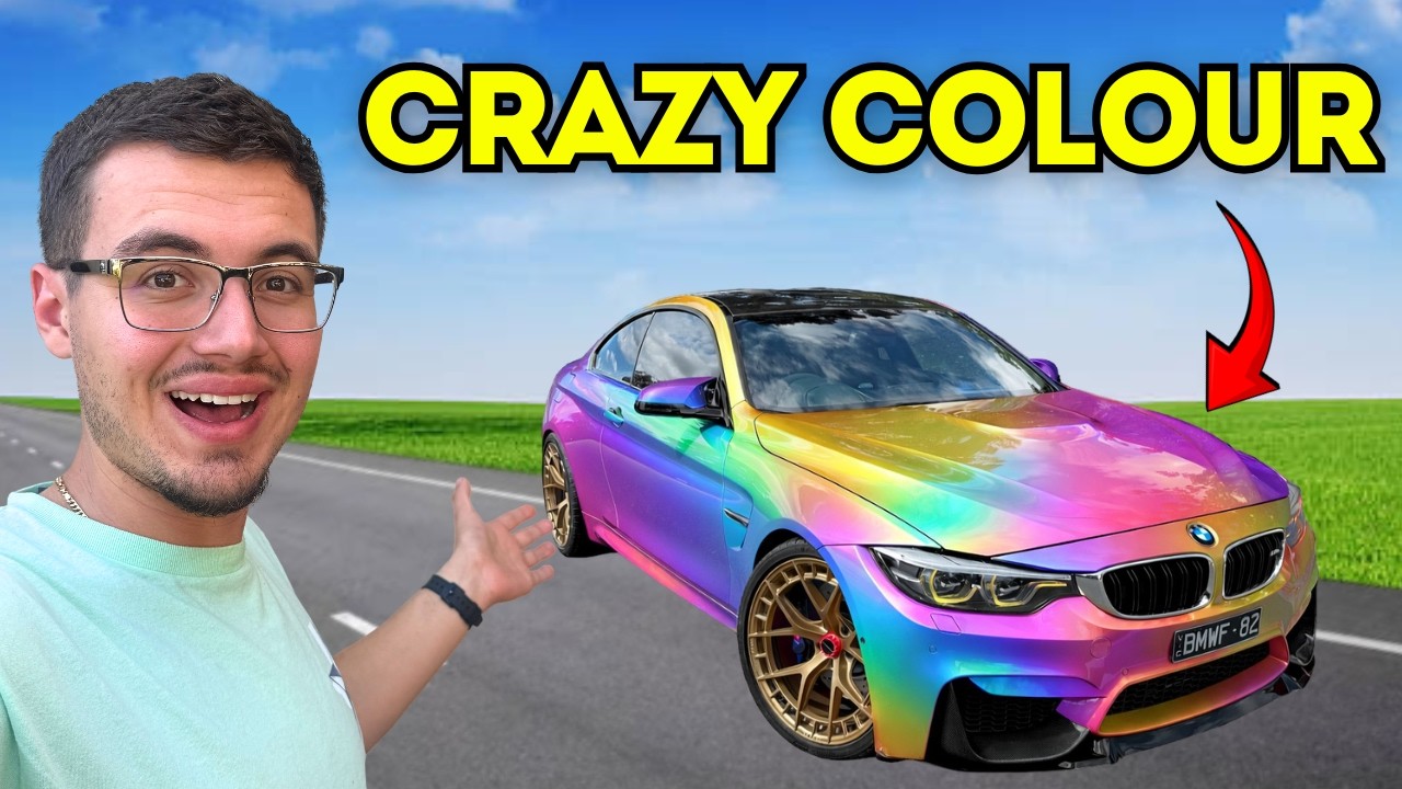 Опять обклеиваю пленкой свой BMW M4?!