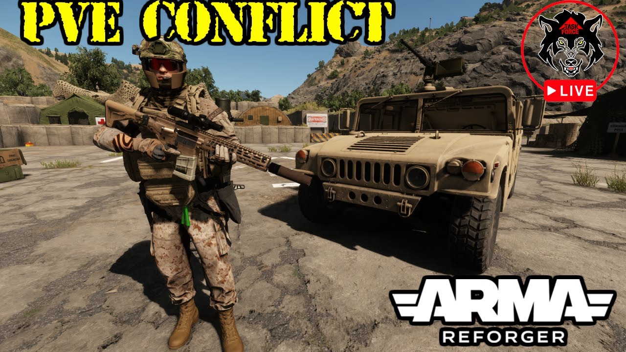 KUNAR PROVINCE CONFLICT PVE X2 | ARMA REFORGER | LIVE STREAM
