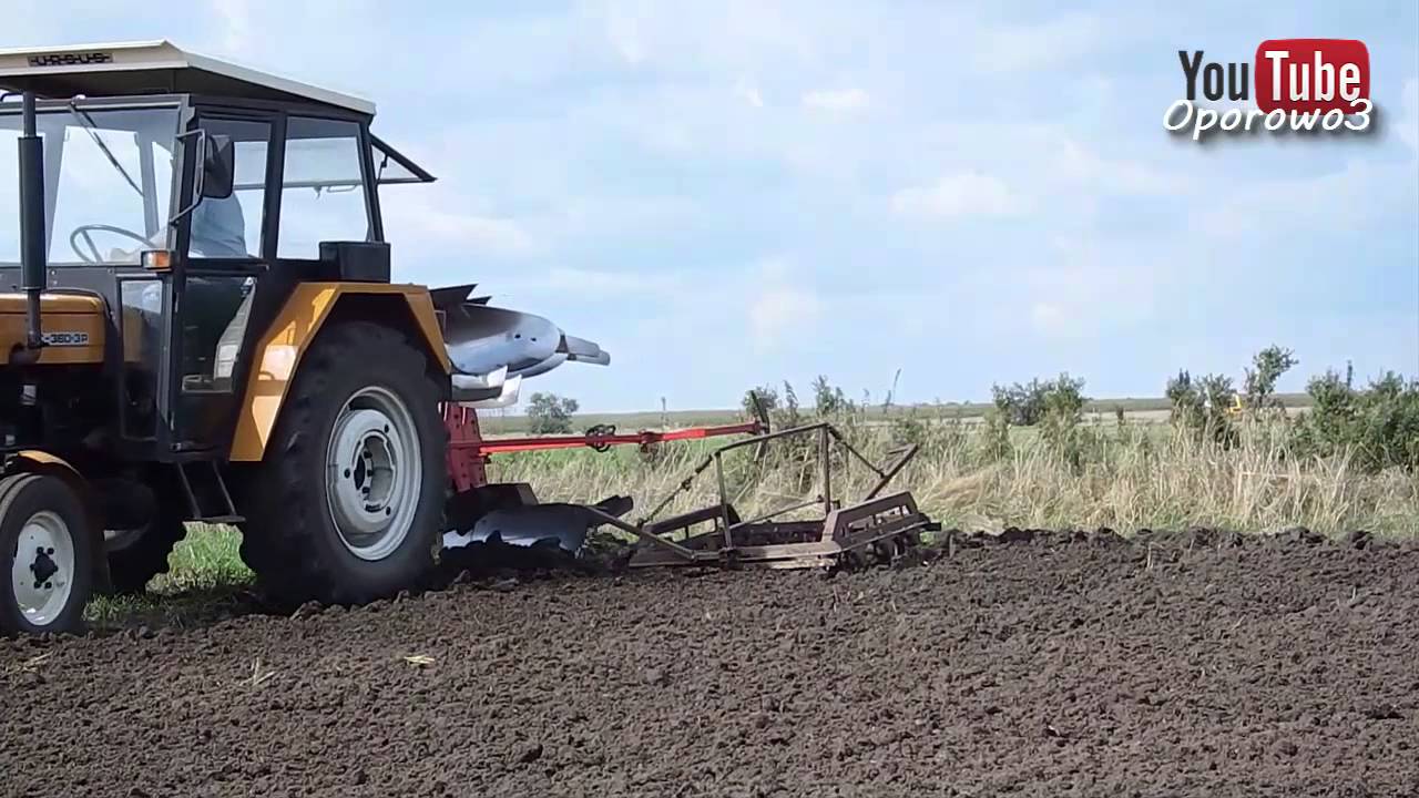 Ogień z rury przód do góry czyli głęboka orka 2014 ☆Ursus c360 3P ㋡ Oporowo3