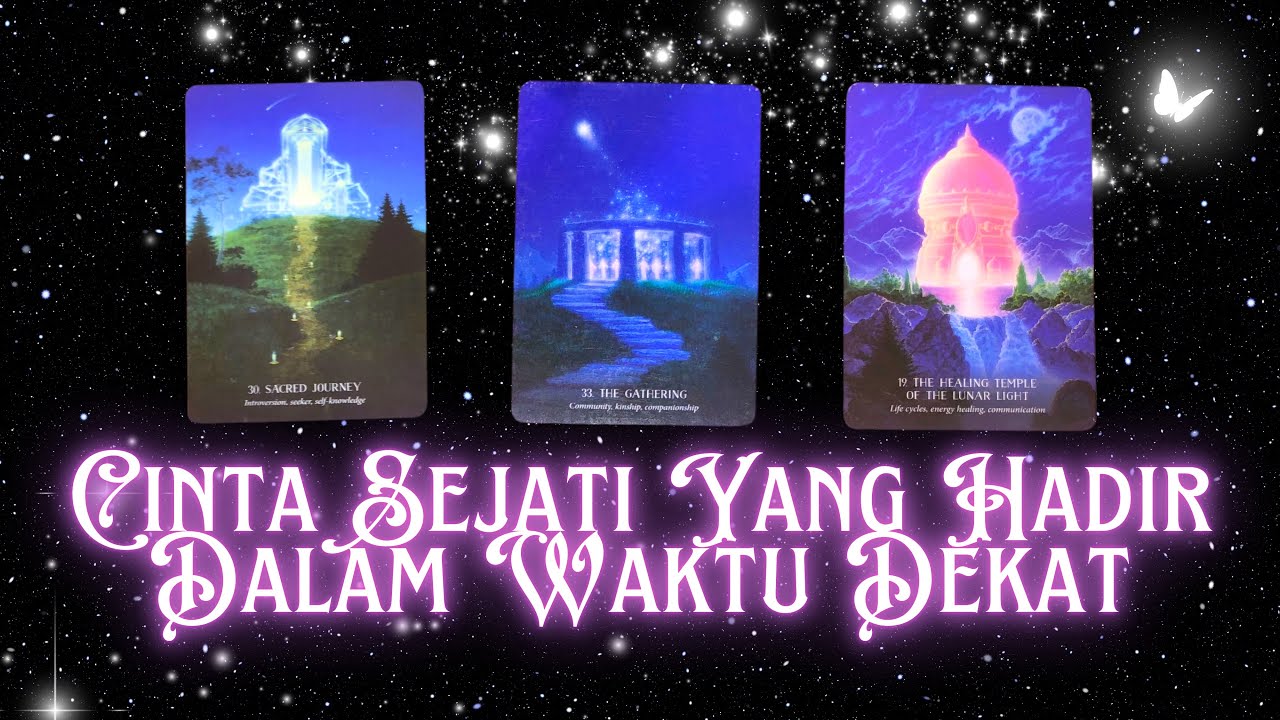 CINTA SEJATI! Yang akan hadir dalam waktu dekat ini TAROT Pilih kartu Maha Magia