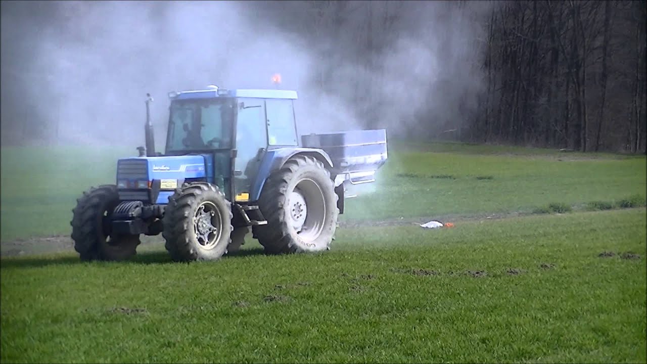 Landini blizard 85 + bogballe L2 Plus + gps trimble fm 750