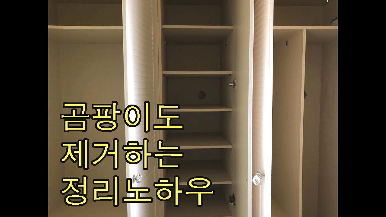 옷장안 곰팡이 완벽제거/옷관리까지!!! 정리컨설팅으로 한번에 해결