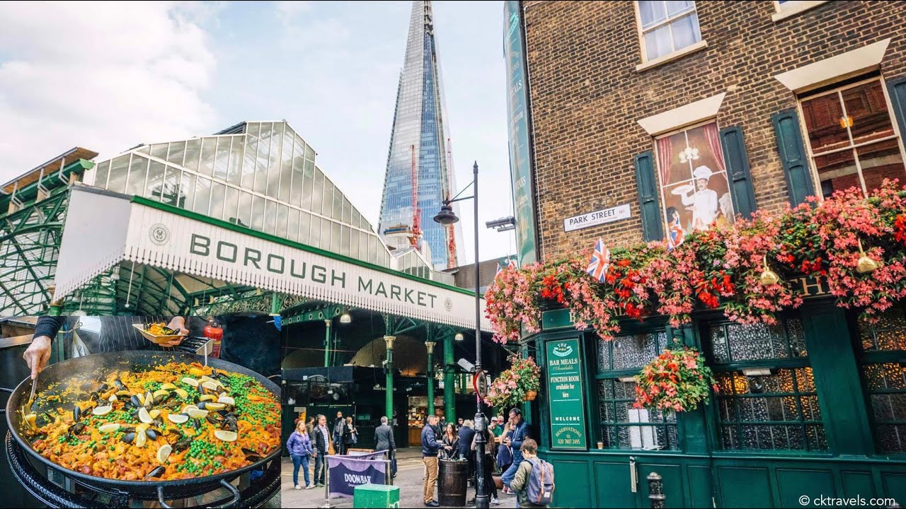 BOROUGH MARKET LONDON 2023 | HALAL FOOD LONDON | STREET FOOD BOROUGH MARKET