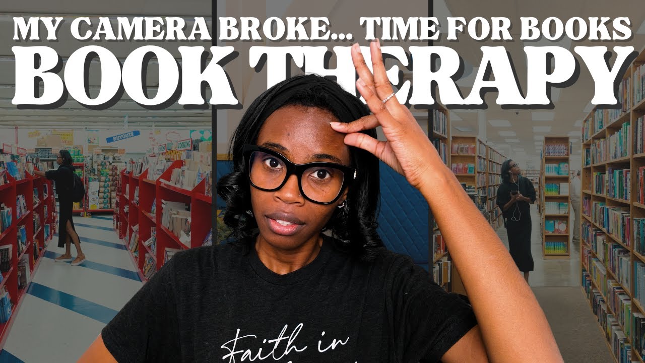 У меня сломалась камера, и я пошёл за книгами | Видеоблог «Хаос и книжная терапия»