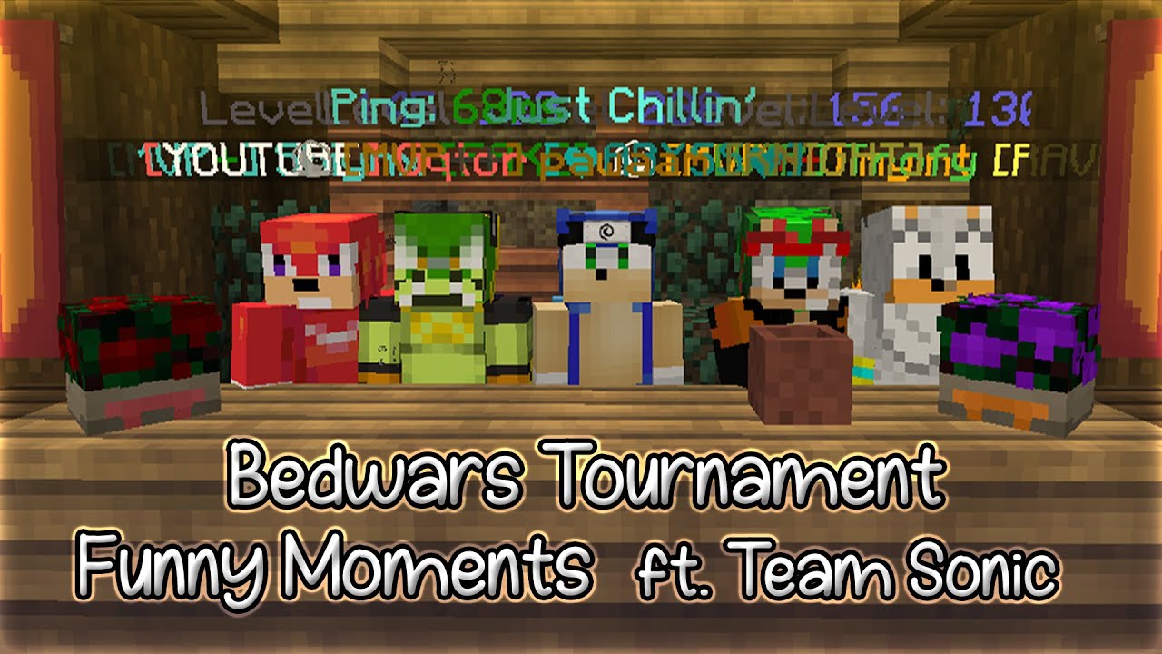 Bedwars Tournament Funny Moments (ft. Team Sonic)