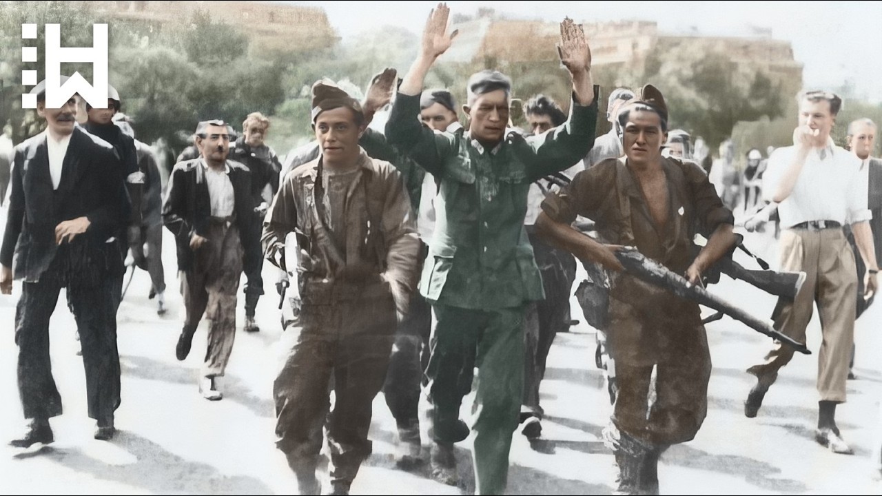 Execution of 2,000 Nazis - Stripped & Shot for Killing 428 Yugoslavs