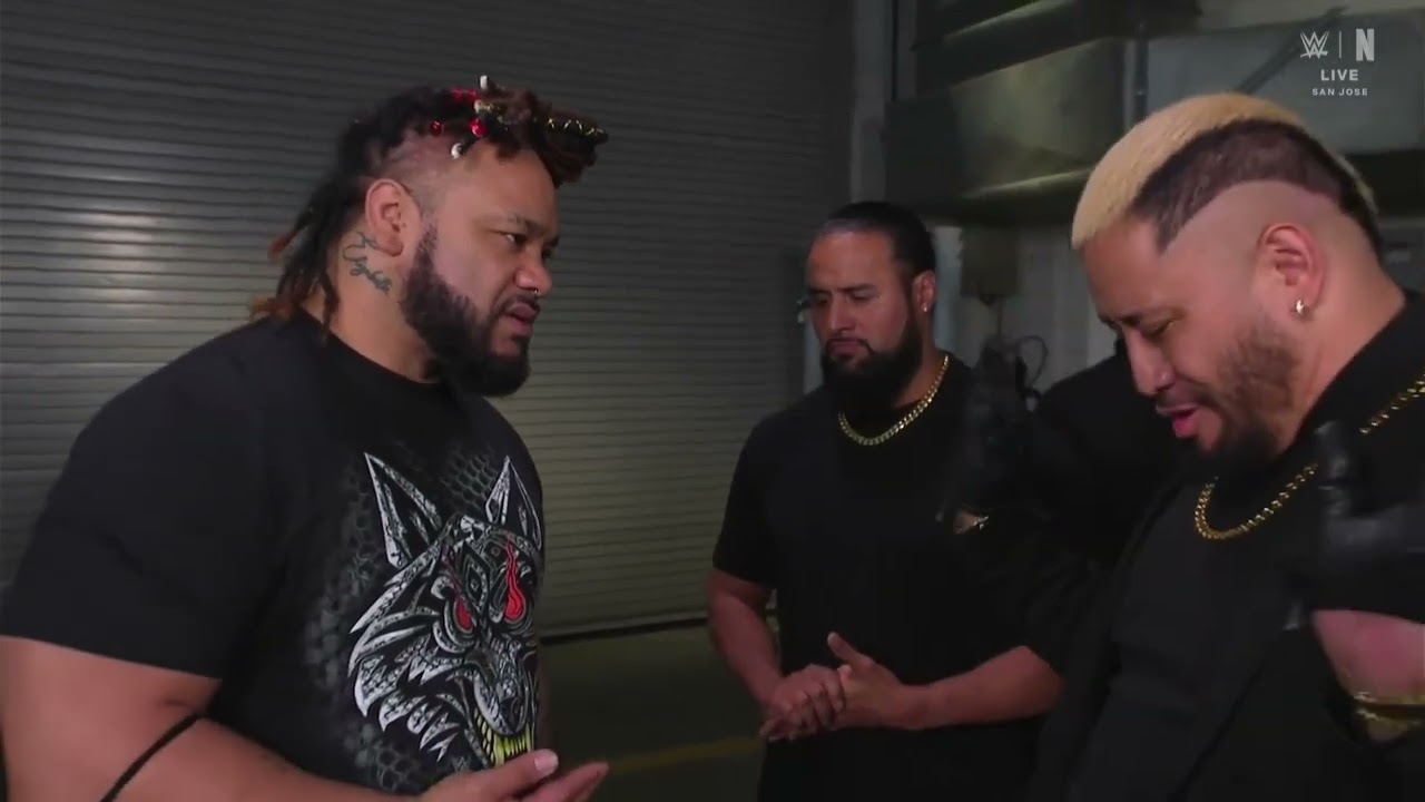Solo Sikoa And MFT Confronts Jacob Fatu - WWE SmackDown 10/04/2026