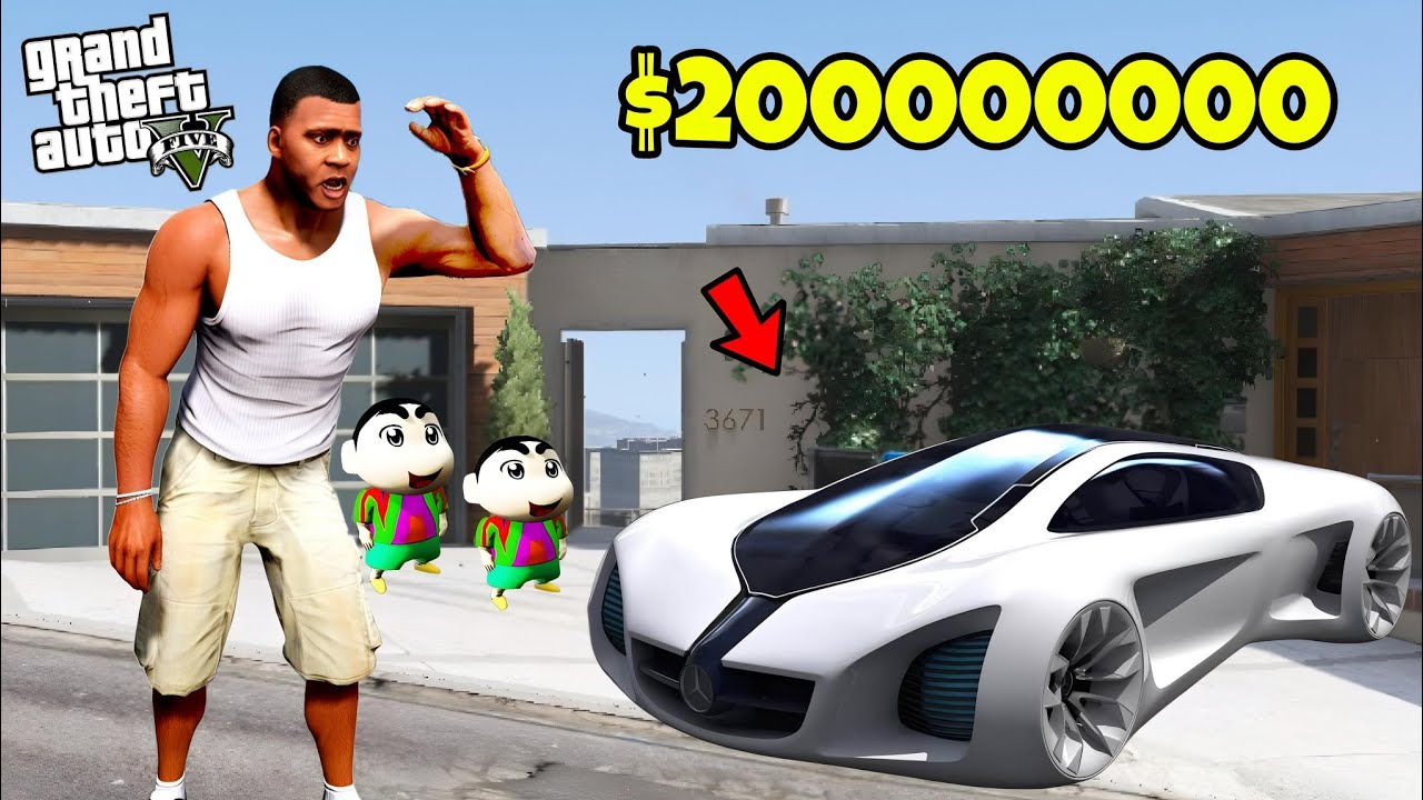 GTA 5 : FRANKLIN BOUGHT THE MERCEDES CONCEPT CAR 😯