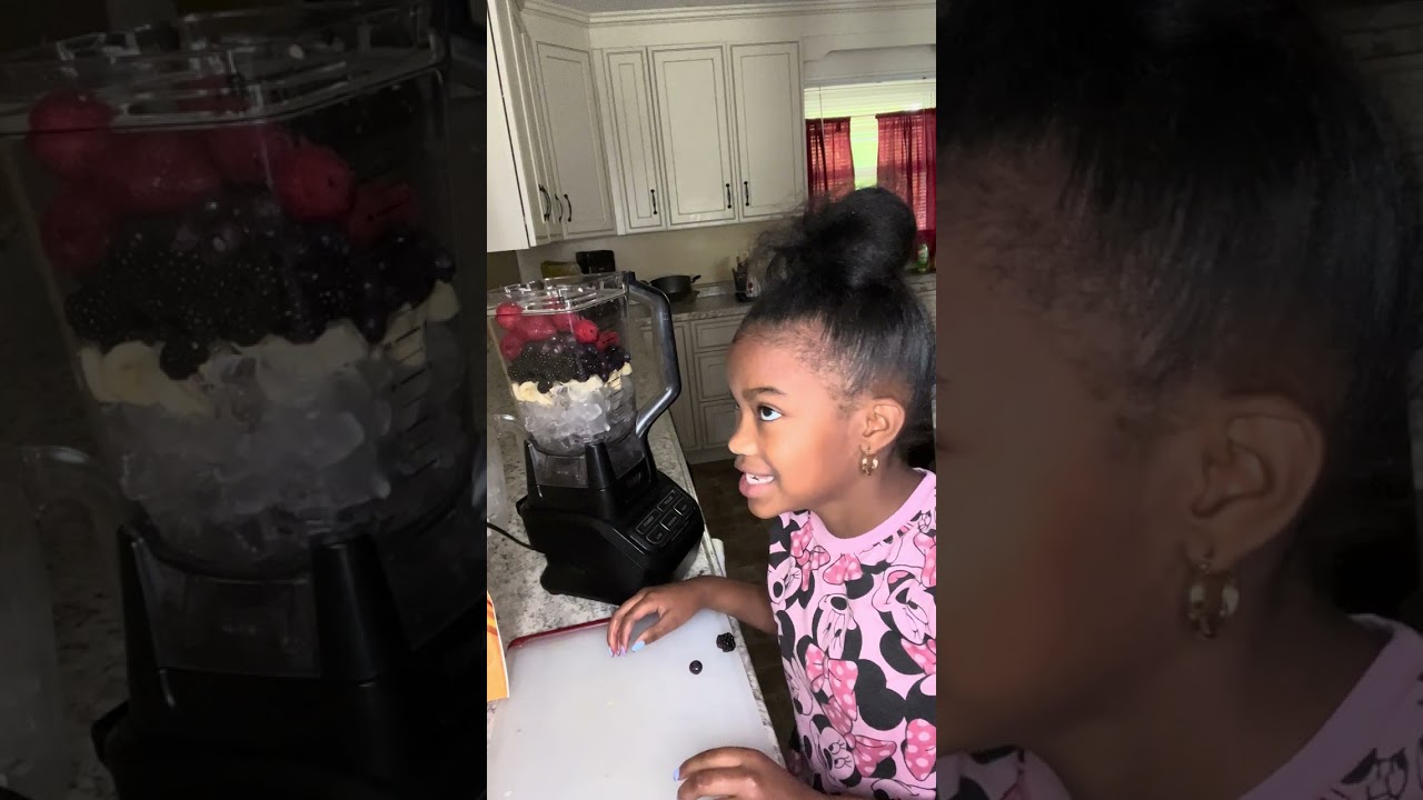 Let’s make a smoothie