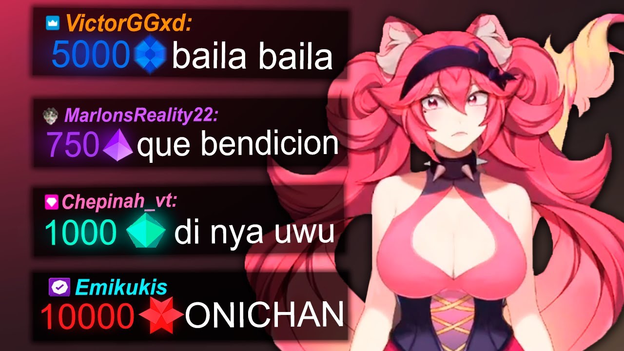 Contrate a una VTUBER para que lea mis donaciones 4🔊
