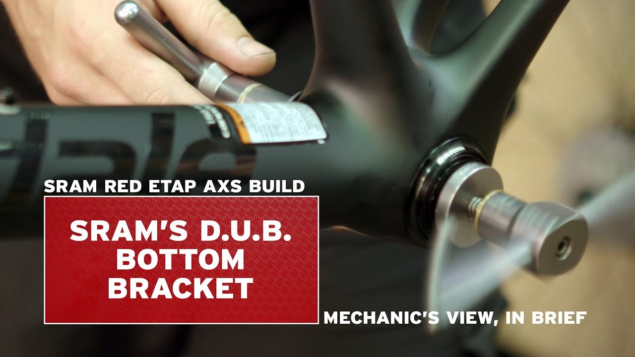 SRAM Red eTap AXS in brief – D.U.B. bottom bracket