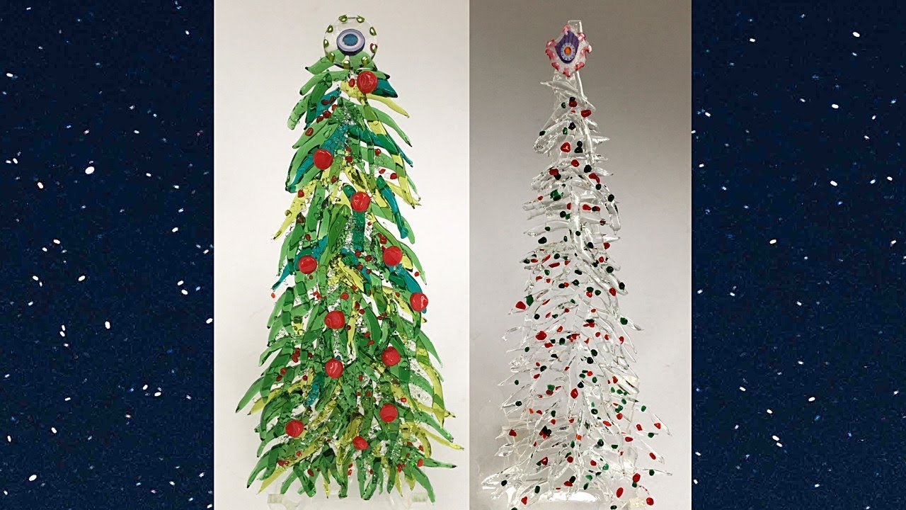 Fused Glass HolidayTrees & Wreath