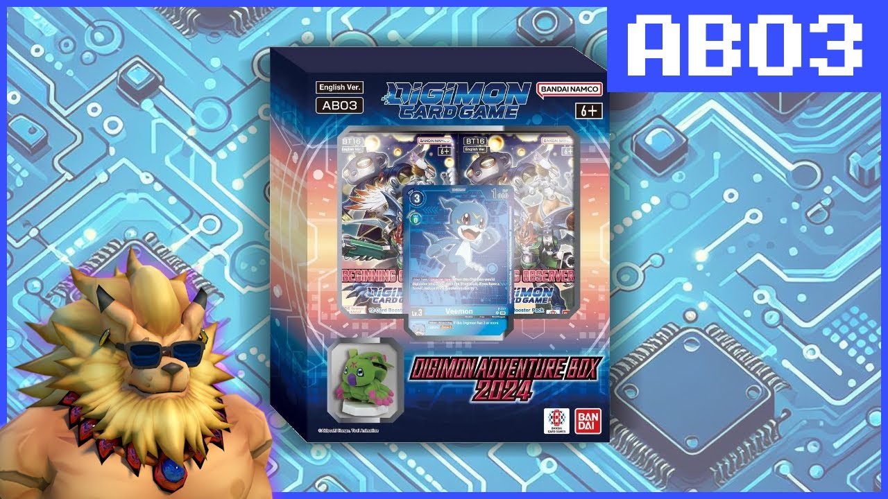 Digimon Adventure Box 2024 Unboxing (AB03)