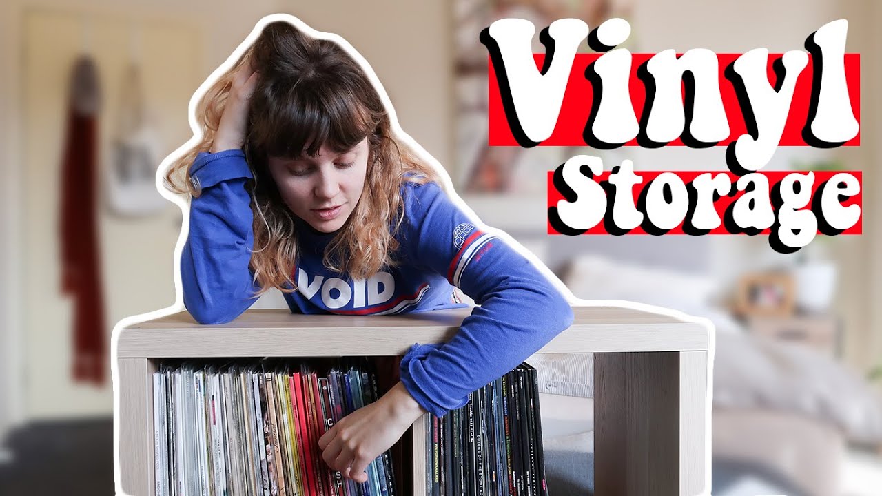 КАК Я ХРАНЮ СВОИ ВИНИЛОВЫЕ ПЛАСТИНКИ 🎶 Простая идея организации коллекции виниловых пластинок с п...