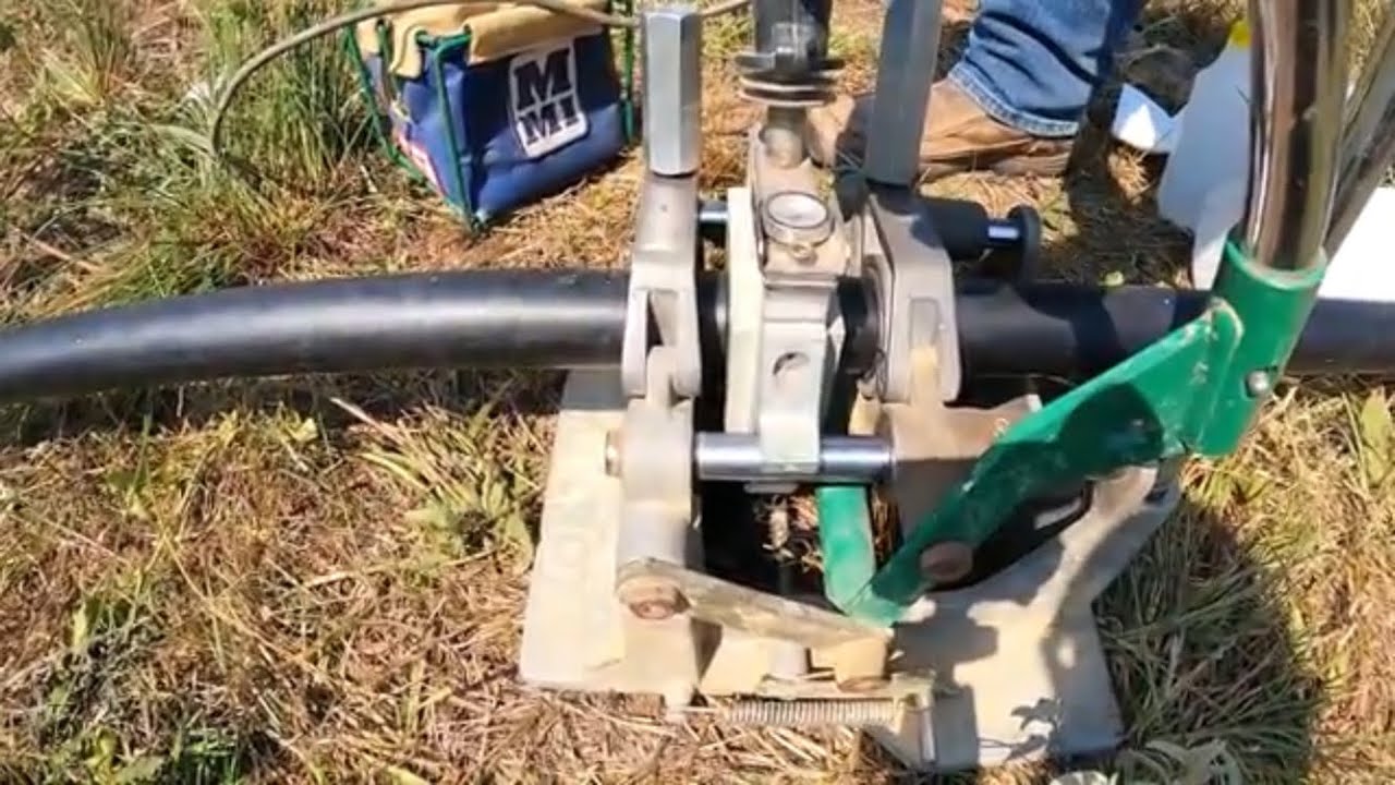 Welding PLASTIC HDPE Water Pipe