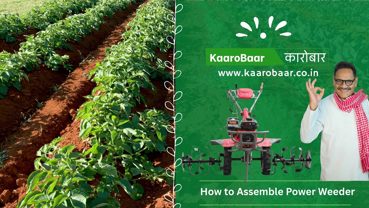 100X Power Weeder 7HP 70X Assembly Video