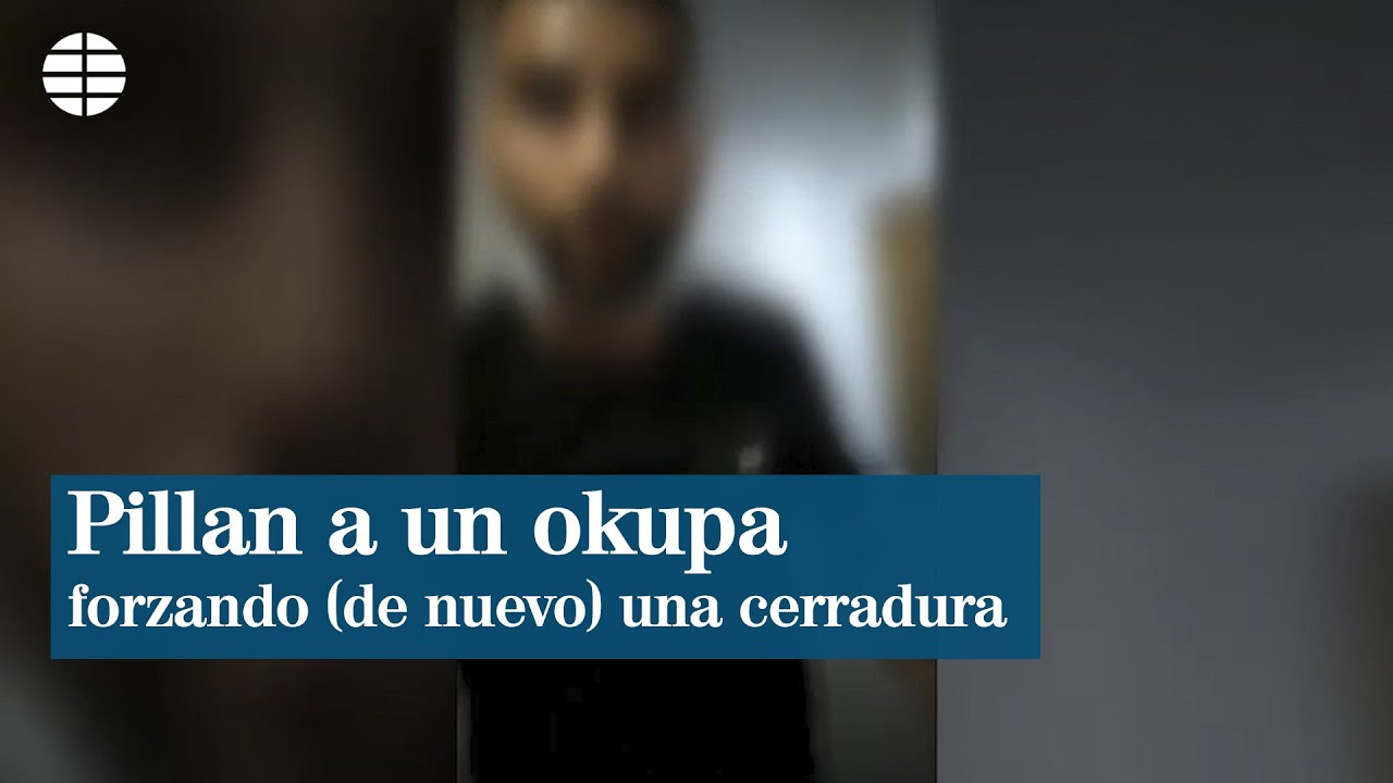 Sorprenden a un okupa forzando (de nuevo) una cerradura