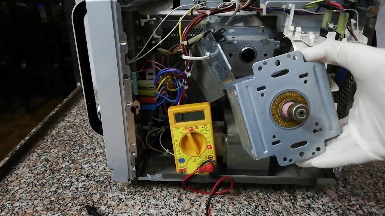 Microwave oven working but not heating. Easy fix. HINDI