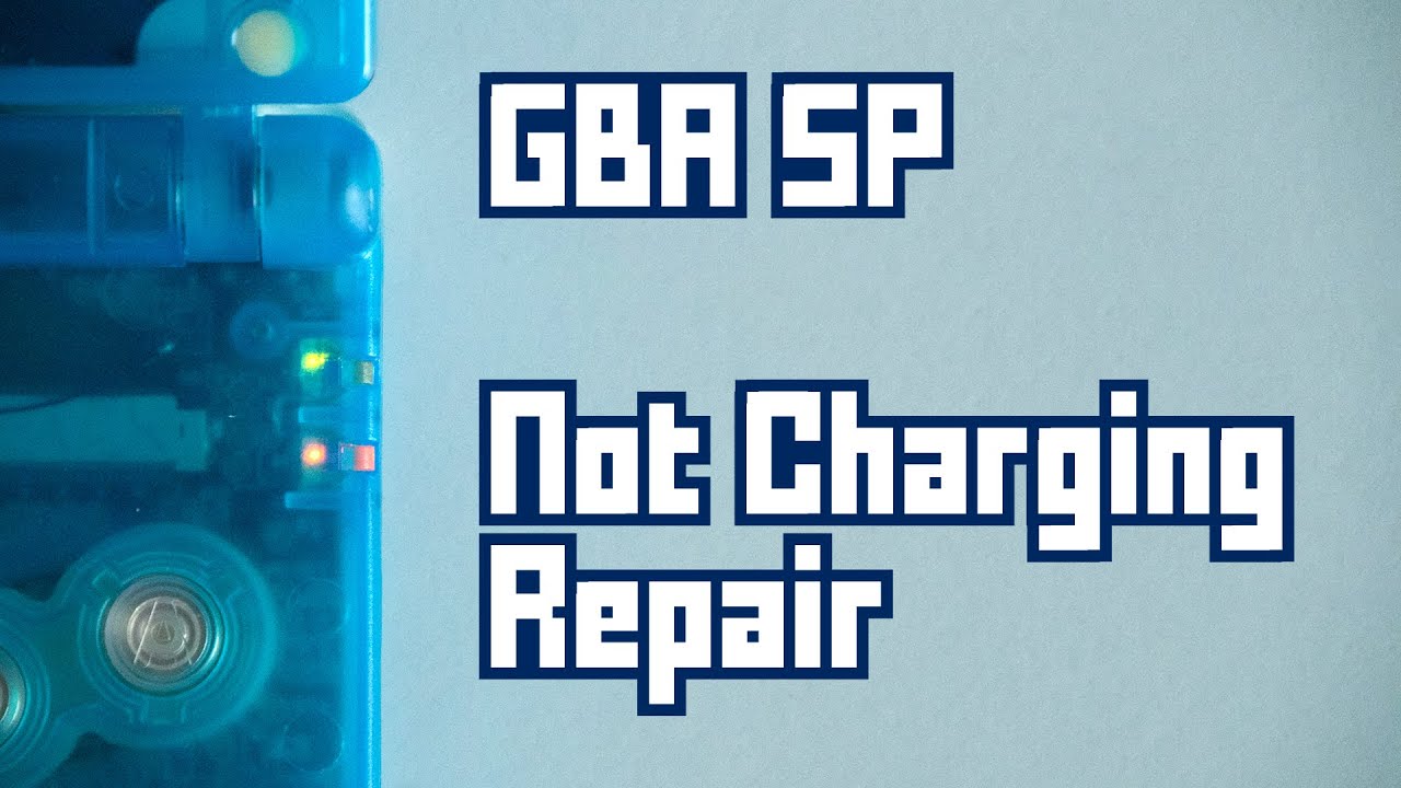 Gameboy Advance SP - Not charging, flashing orange light repair