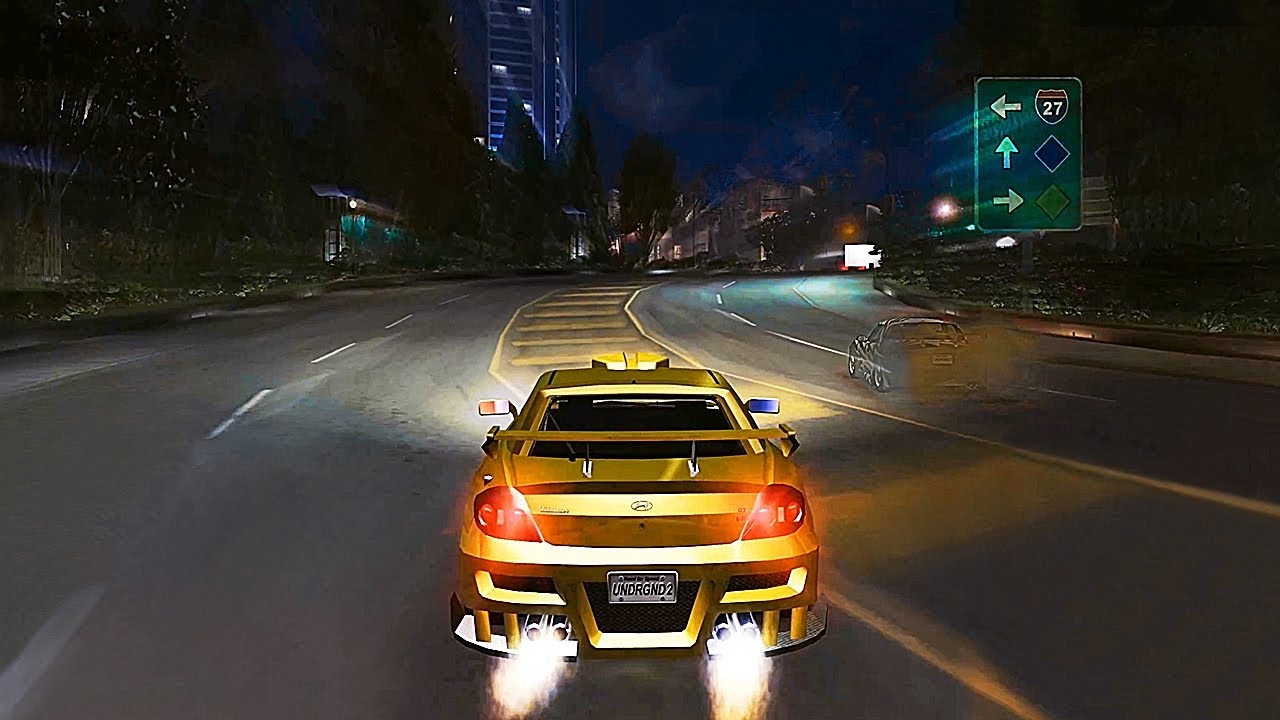 NEED FOR SPEED UNDERGROUND 2 FREE ROAM GAMEPLAY (4K 60FPS)