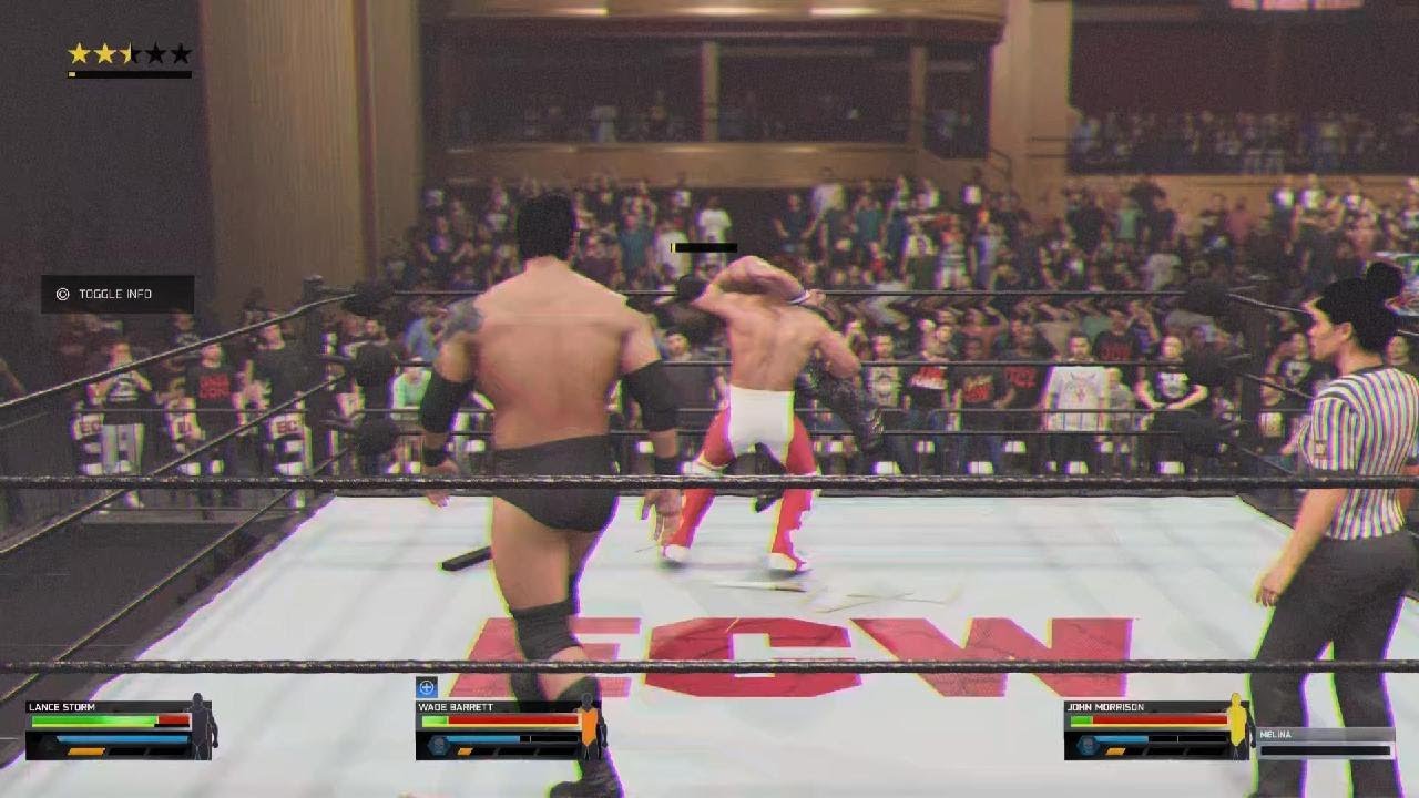 WWE 2K25_ECW: Wade Barret v Lance Storm v John Morrison