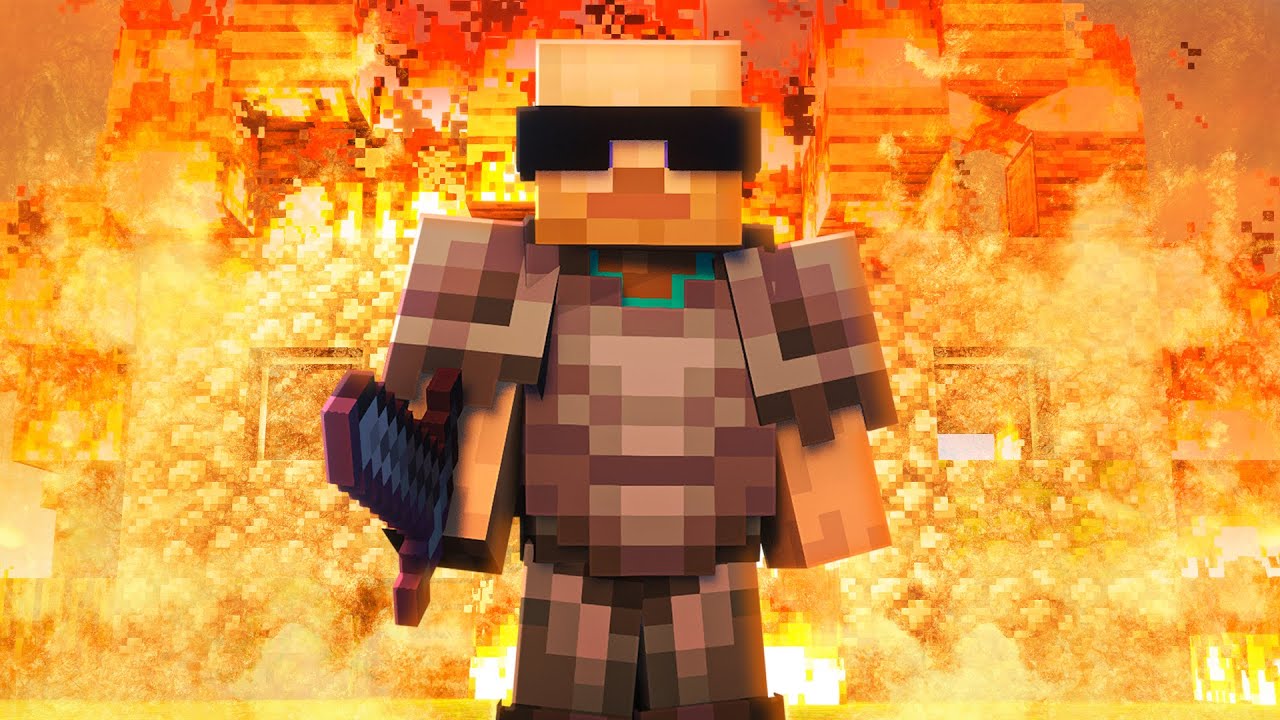 200 Hráčů Simuluje Minecraft Anarchy Civilizace