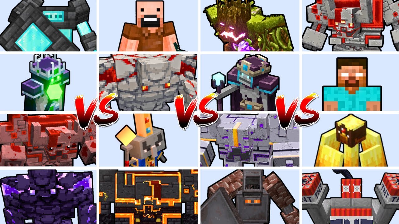 EVERY MINECRAFT DUNGEONS MOB TOURNAMENT | Minecraft Mob Battle