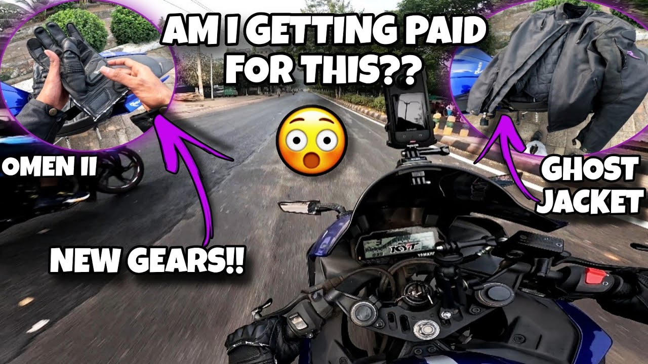 RAVEN Moto: Am I Getting Paid?! GHOST JACKET & OMEN II Gloves Review 🔥😍