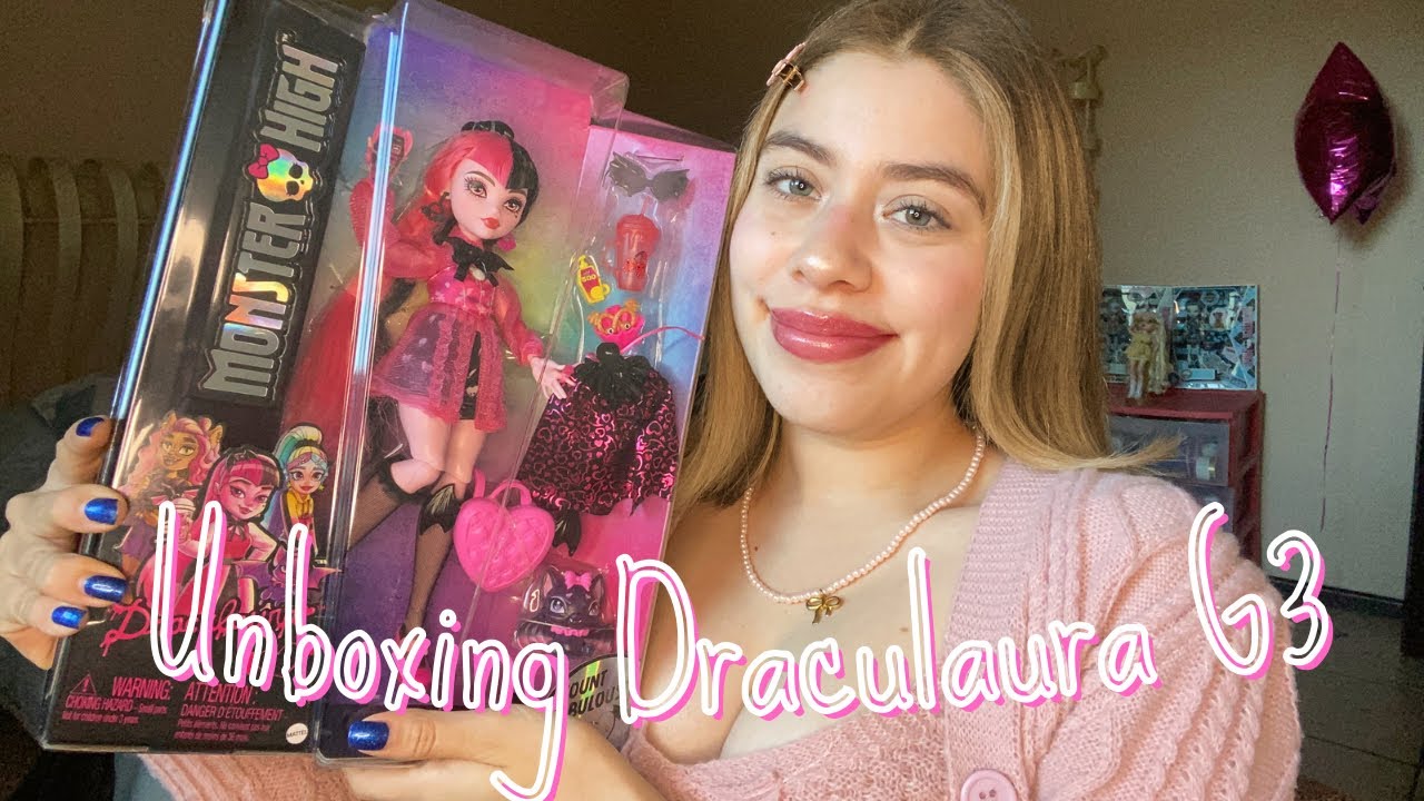 💖Unboxing: Draculaura G3💖 Lucy Escobar