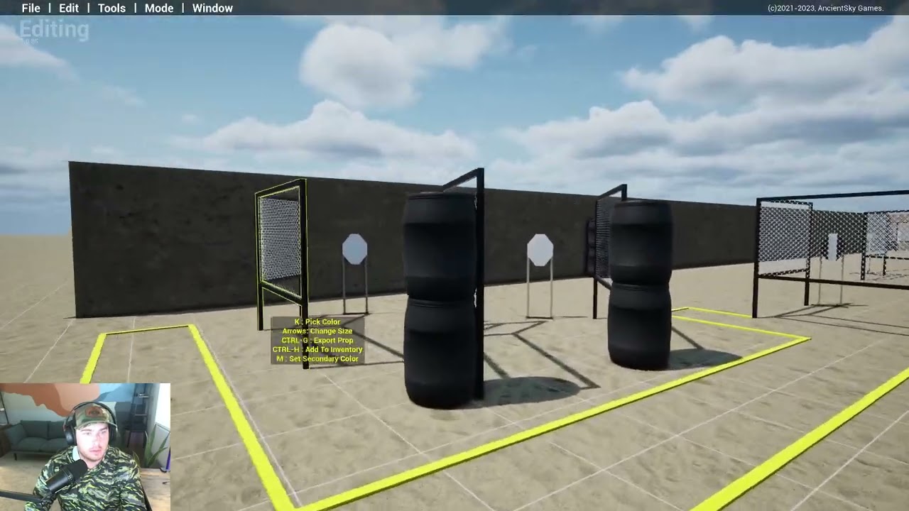 STAGE DESIGN [PRACTISIM] - 2025 Wickenburg PCC MR World Shoot Practice Match #1 - STAGE 3