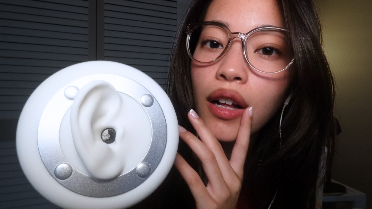 ASMR Ear to Ear Whispering 😴 Mouth Sounds, Ear Blowing, Cupping & Deep Mic Triggers for Sleep