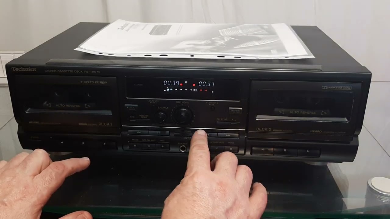 Technics RS-TR 575 test für Ebay 