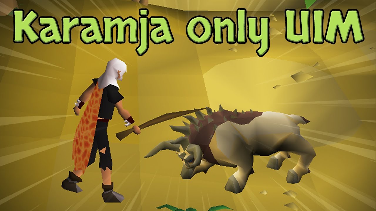 I Caught 1500 Barehanded Implings for this - Karamja Only UIM (#29)