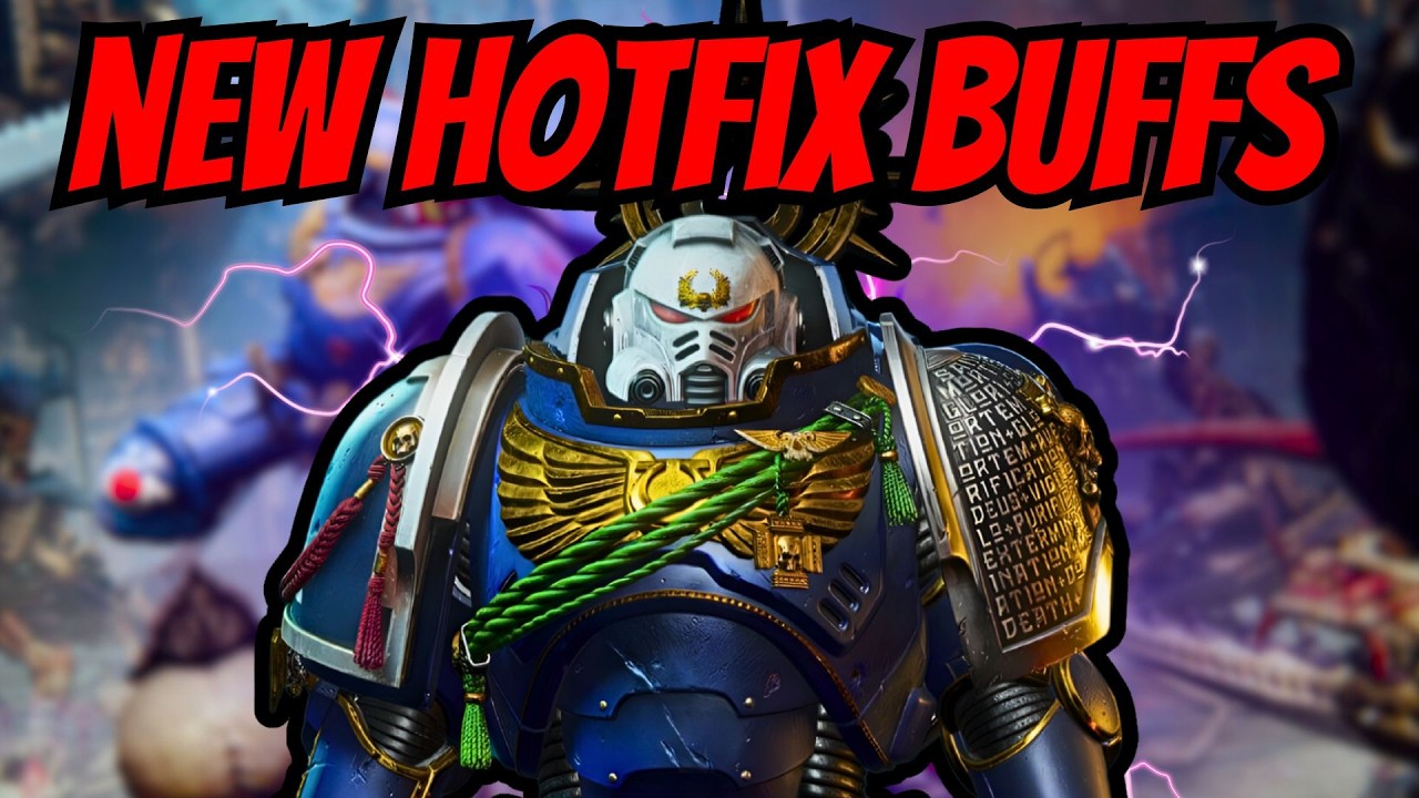 NEW HOTFIX 12.2 and BIG SNIPER BUFF in Space Marine First Sequel Game Again (Yarrick Lives)