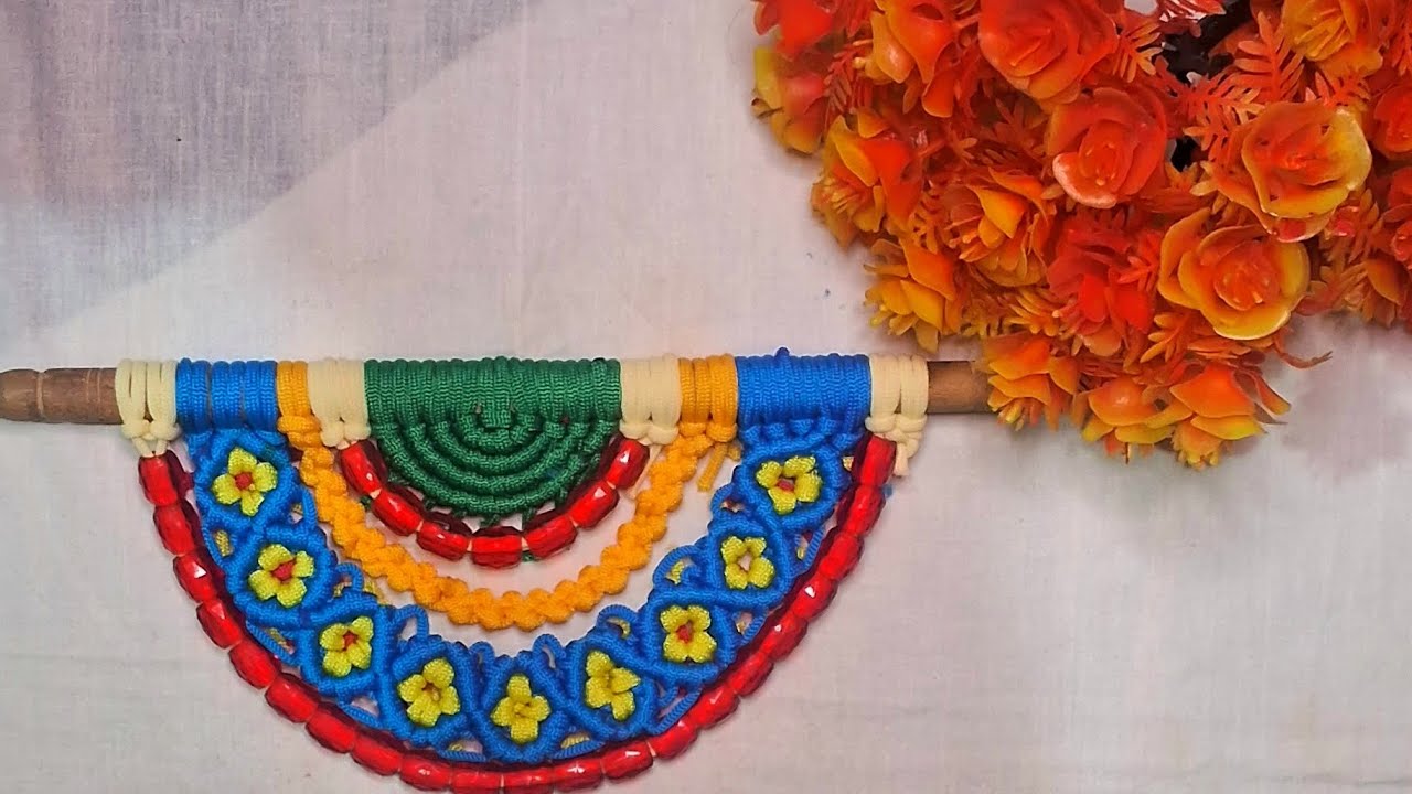l ' m done |Macrame design|Macrame craft| Macrame hanging|