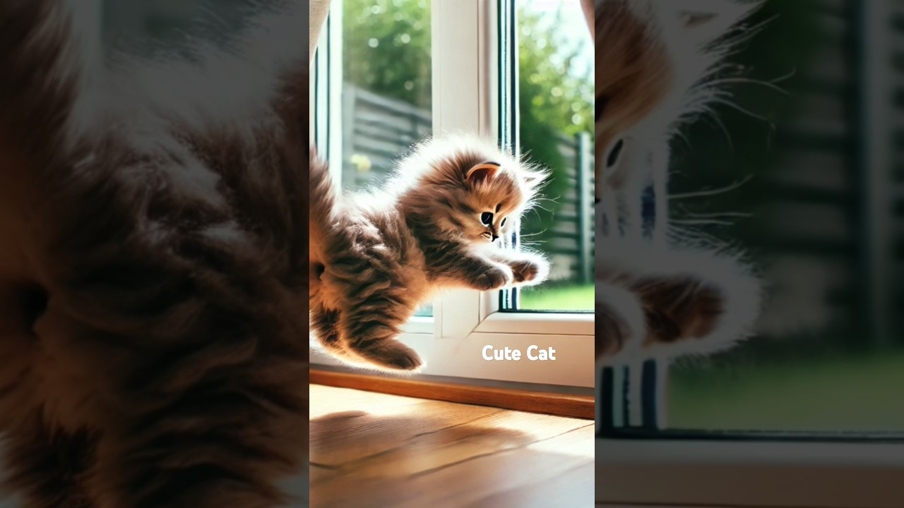 Cute Cats❤#puso#&ldquo;Cuteness Overload! This Fluffy Cat Will Melt Your Heart&rdquo;