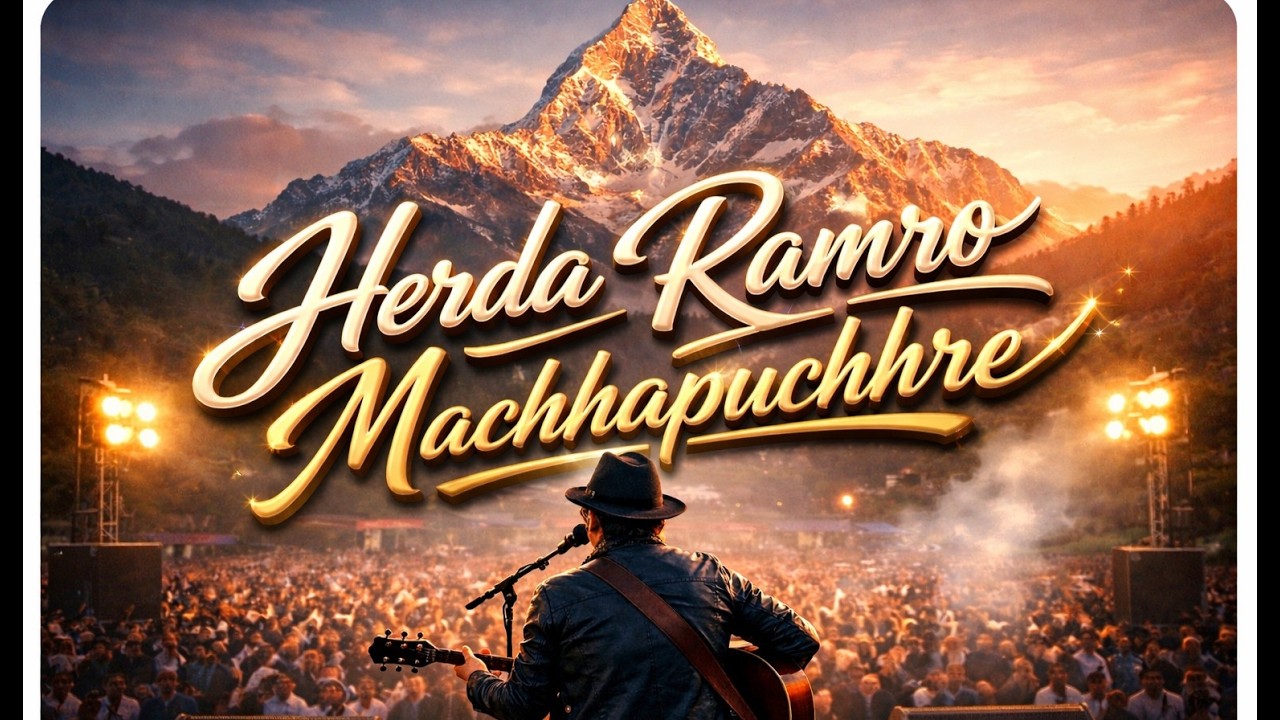 HERDA RAMRO MACHHAPUCHHRE   AI ROCK BLUES [ DHARMENDRA SEWAN