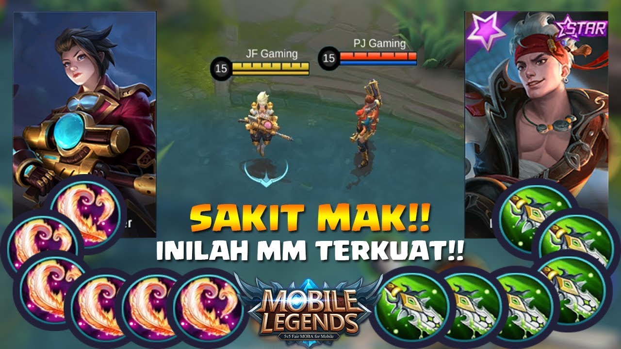 KIMMY VS CLAUDE || BLOOD WINGS VS BLADE OF DESPAIR || MOBILE LEGENDS
