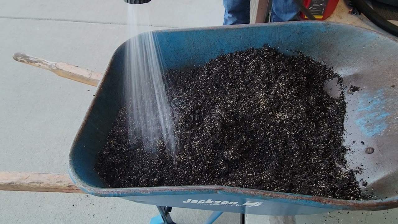 Spring seeding in Minnesota.   Give your grass seed a head-start by pre-germinating in your garage!
