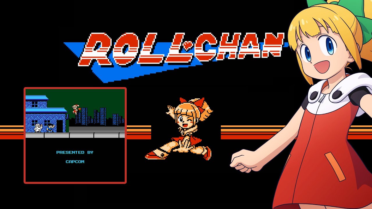 ロックマン ロールちゃん・ロックマン11版｜ノーダメージ／No Damage｜Mega Man Roll-chan・Mega Man 11 version