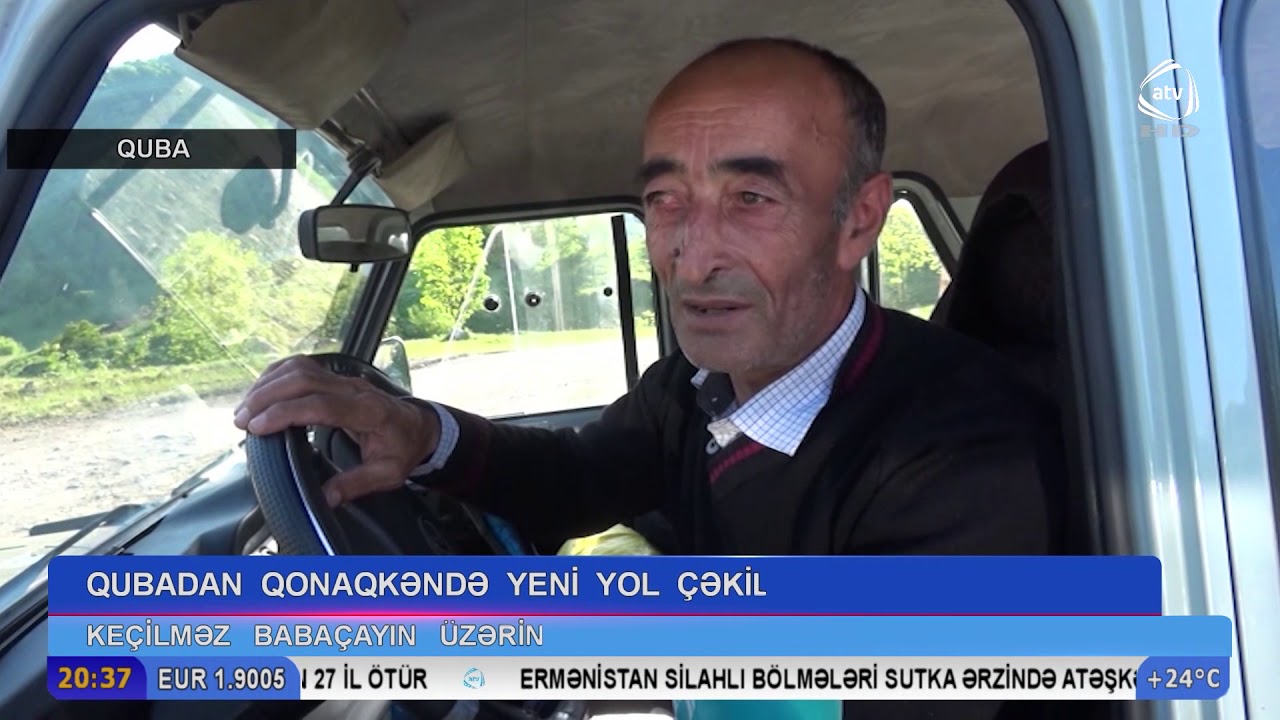Qubadan Qonaqkəndə yeni yol çəkilir