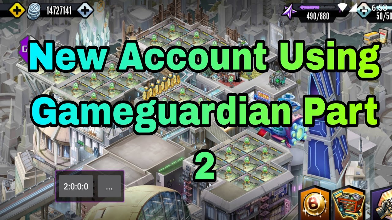 MGG New Account Using GameGuardian(Autoclicker for Spam Gold Tutorial) Box Script