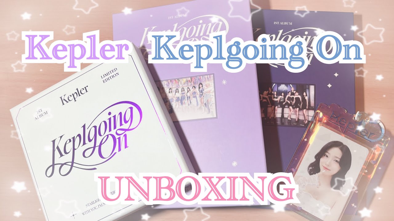 Kep1er「Kep1going on」unboxing / ドンキコラボのグッズもゲット⭐︎/ Shooting Star良曲すぎだし、Kep1erマジ最高！(推しはヨンウン🦊)
