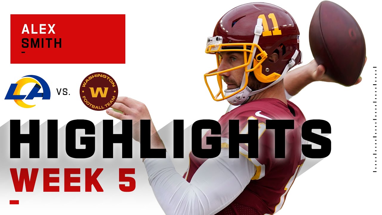 Every Alex Smith Play in Return From Injury | NFL 2020 Highlights
