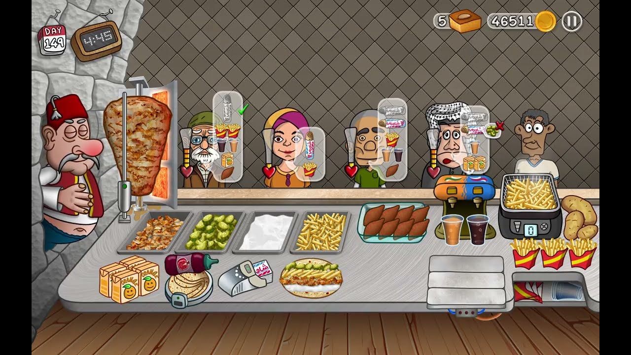 I got 100% in shawarma legend