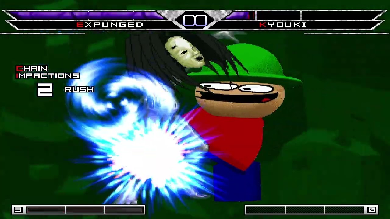 KOF MUGEN Expunged vs kyouki