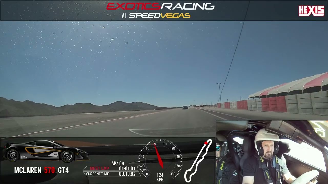 Speedvegas in a Mclaren 570 GT4, March 2026