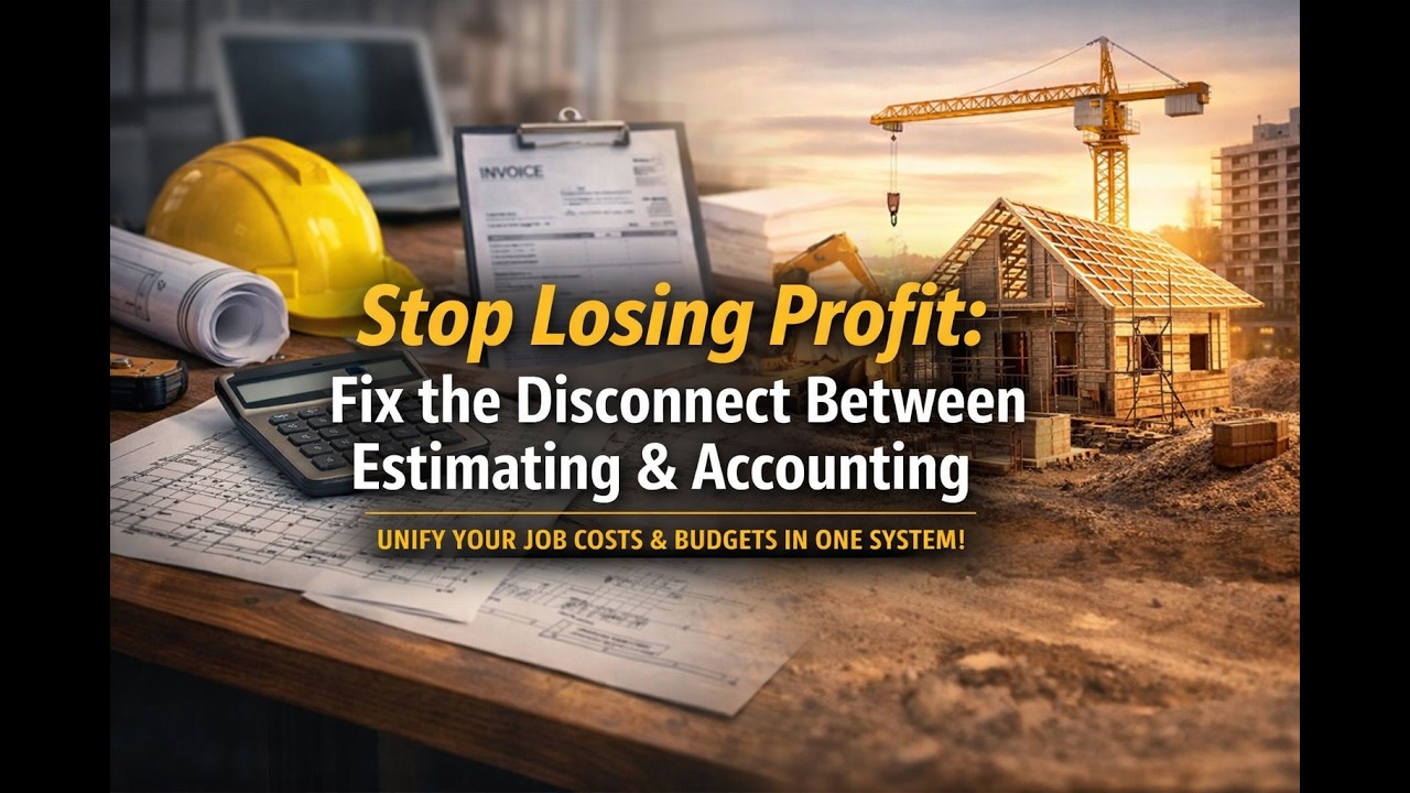 Why Integrating Estimating with Job Cost Accounting Matters &mdash; And How CSG Makes It Easy!