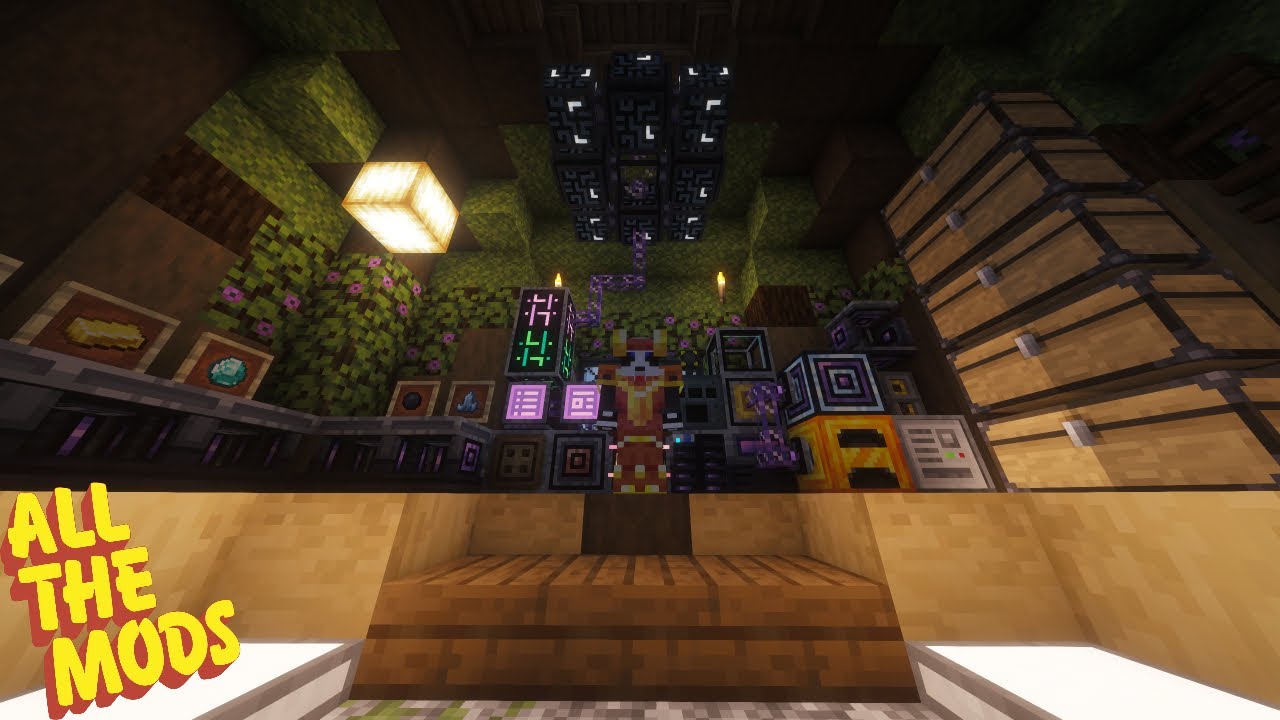 Minecraft: ATM To The Sky #7 Autocrafting & Mekanism