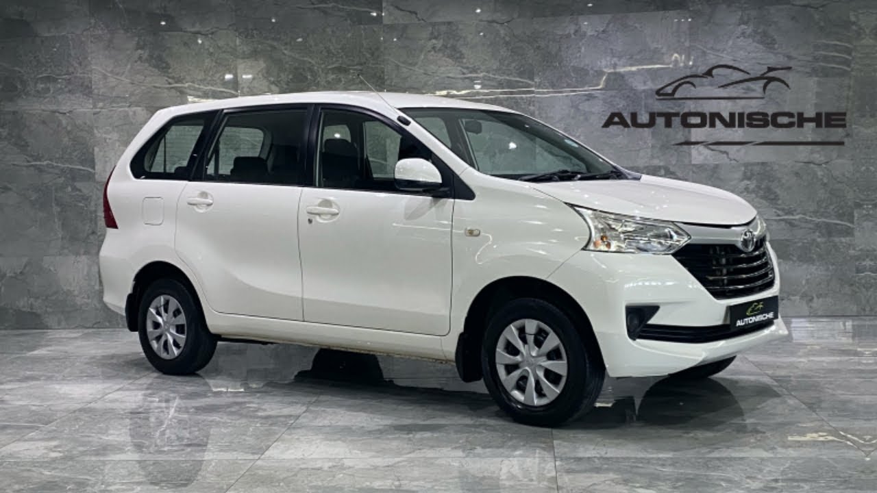 2017 Toyota Avanza 1.3SX 7-Seater Manual